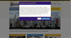 Desktop Screenshot of goldenadm.com.br